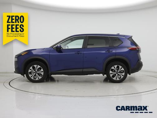 Blue 2023 Nissan Rogue SV