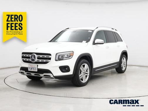 White 2020 Mercedes-Benz GLB 250