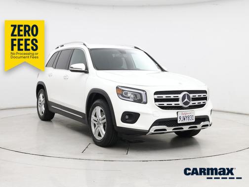 White 2020 Mercedes-Benz GLB 250