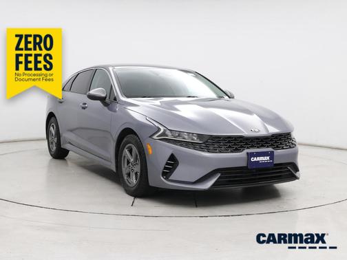 Gray 2021 Kia K5 LXS