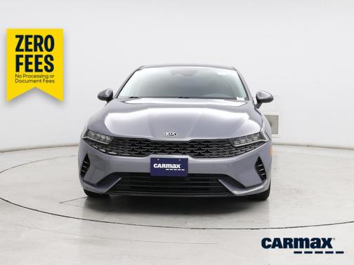 Gray 2021 Kia K5 LXS