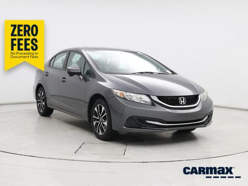 Gray 2014 Honda Civic EX