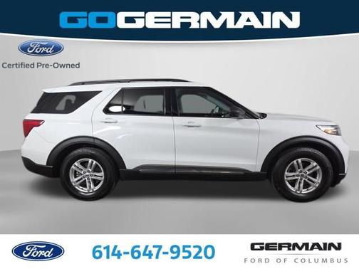 Oxford White 2021 Ford Explorer XLT