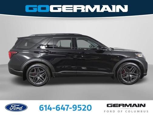 Agate Black Metallic 2025 Ford Explorer ST