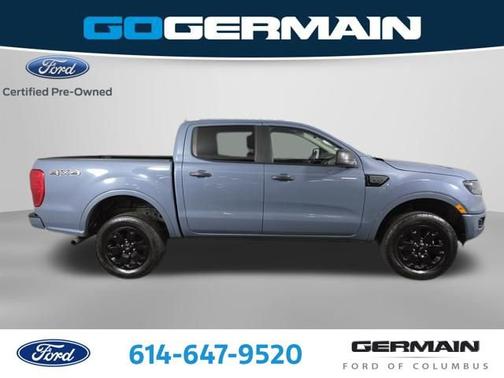 Azure Gray Metallic Tri-Coat 2023 Ford Ranger XLT