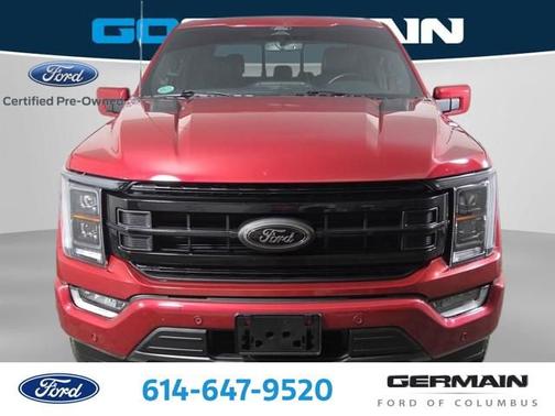 Rapid Red Metallic Tinted Clearcoat 2022 Ford F-150 LARIAT