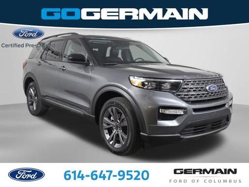 Gray Metallic 2023 Ford Explorer XLT