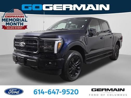 Antimatter Blue Metallic 2025 Ford F-150 LARIAT