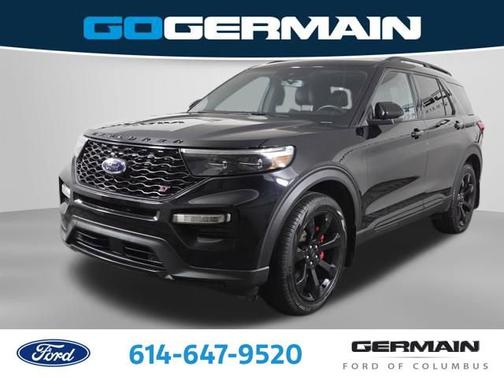 Agate Black Metallic 2024 Ford Explorer ST