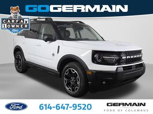 Oxford White 2025 Ford Bronco Sport Outer Banks