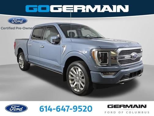 Azure Gray Metallic Tri-Coat 2023 Ford F-150 Limited