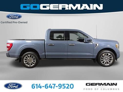 Azure Gray Metallic Tri-Coat 2023 Ford F-150 Limited