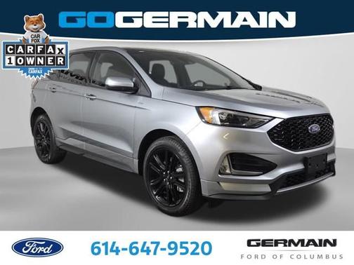 Iconic Silver Metallic 2024 Ford Edge ST Line
