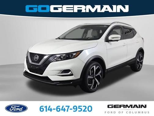 Pearl White Tricoat 2020 Nissan Rogue Sport SL