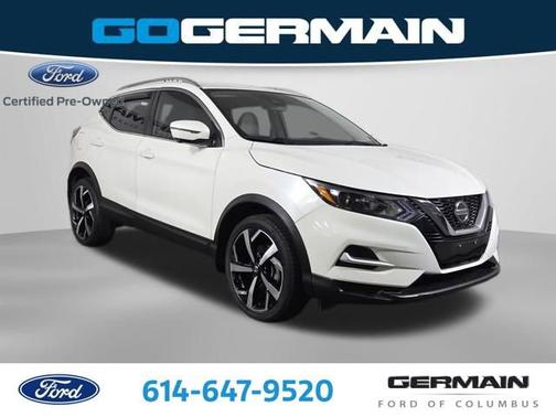 Pearl White Tricoat 2020 Nissan Rogue Sport SL