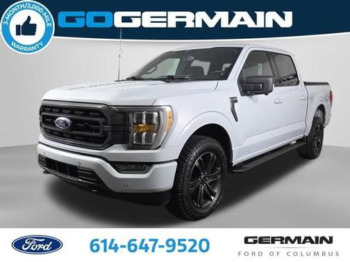 Space White Metallic 2021 Ford F-150 XLT