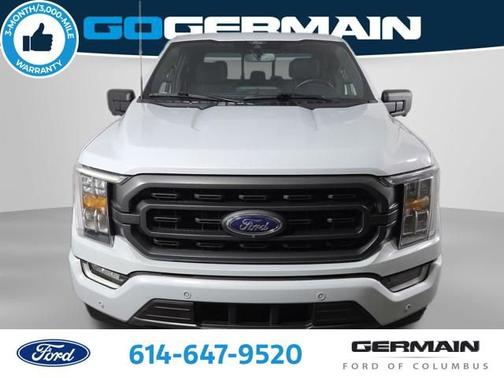 Space White Metallic 2021 Ford F-150 XLT