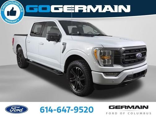 Space White Metallic 2021 Ford F-150 XLT