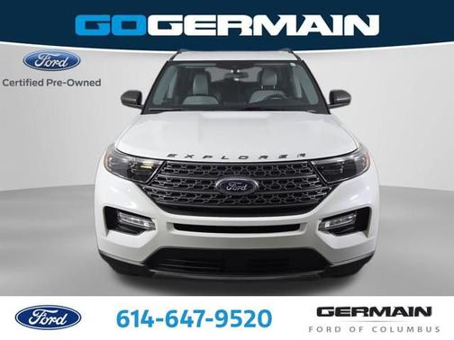 White Metallic 2021 Ford Explorer XLT