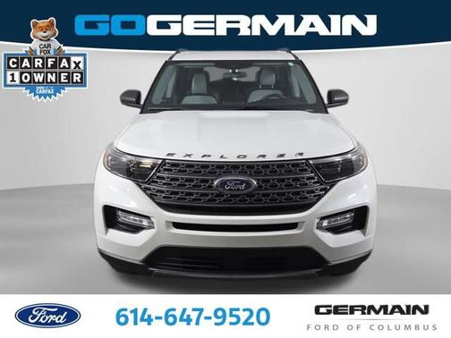 White Metallic 2021 Ford Explorer XLT