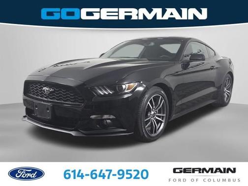 Shadow Black 2017 Ford Mustang EcoBoost