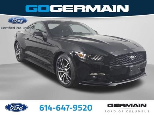 Shadow Black 2017 Ford Mustang EcoBoost