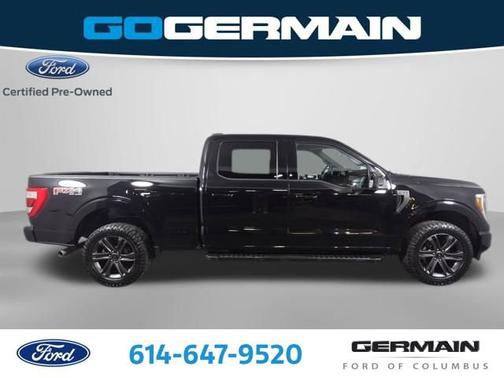 Agate Black Metallic 2023 Ford F-150 LARIAT