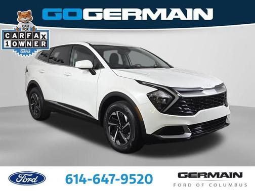Snow White Pearl 2023 Kia Sportage Hybrid LX
