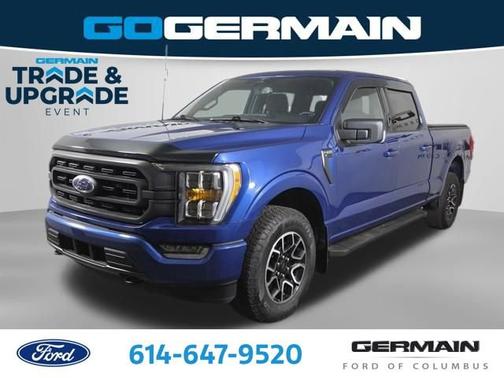 Atlas Blue Metallic 2023 Ford F-150 XLT