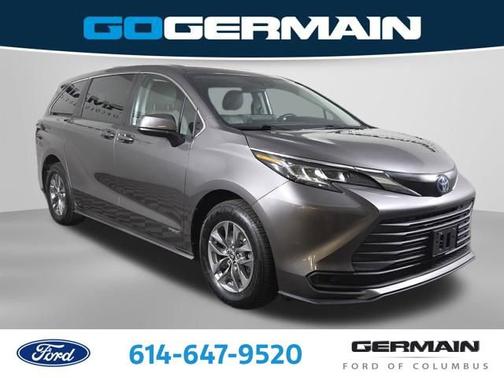 Predawn Gray Mica 2021 Toyota Sienna LE 8 Passenger