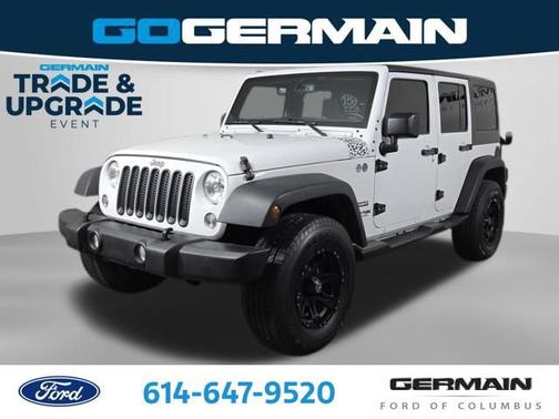 Bright White Clearcoat 2018 Jeep Wrangler JK Unlimited Sport SUV