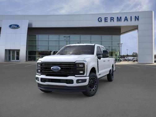 Star White Metallic Tri-Coat 2026 Ford F-350 Platinum
