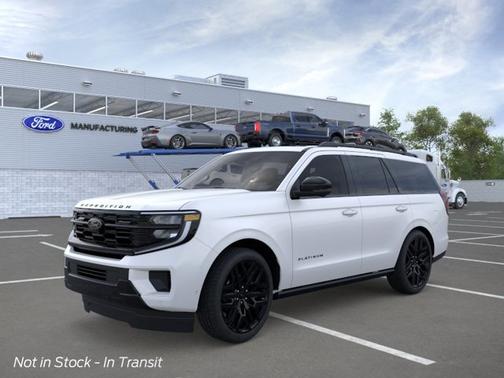 Star White Metallic Tri-Coat 2026 Ford Expedition Platinum