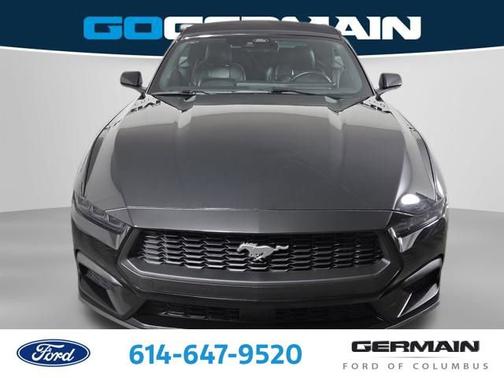 Shadow Black 2025 Ford Mustang EcoBoost Premium