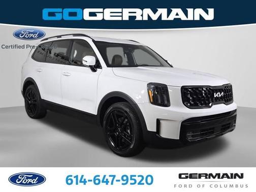 Glacial White Pearl 2024 Kia Telluride SX Prestige X-Line