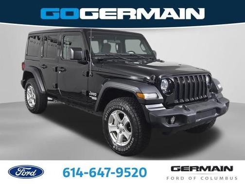 Black Clearcoat 2019 Jeep Wrangler Sport S