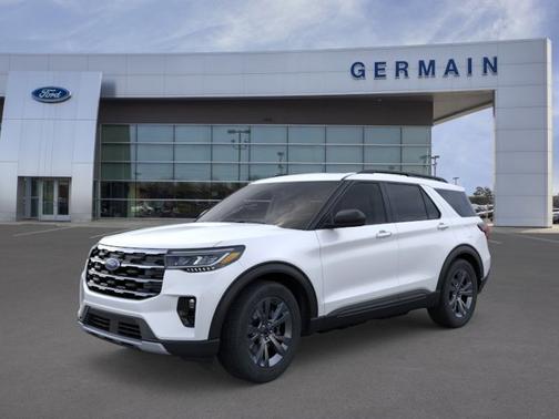 Star White Metallic Tri-Coat 2026 Ford Explorer Active