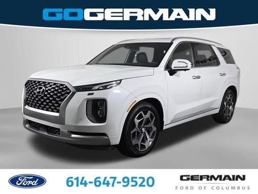 Hyper White 2021 Hyundai PALISADE Calligraphy