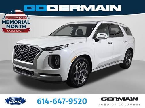 Hyper White 2021 Hyundai PALISADE Calligraphy