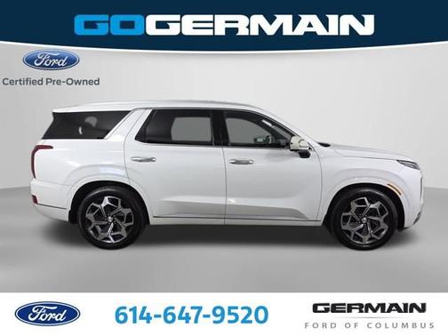 Hyper White 2021 Hyundai PALISADE Calligraphy
