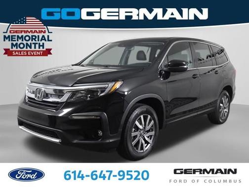 Crystal Black Pearl 2021 Honda Pilot EX-L
