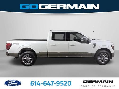Star White Metallic Tri-Coat 2025 Ford F-150 King Ranch