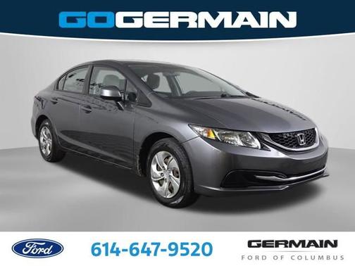 Polished Metal Metallic 2013 Honda Civic LX