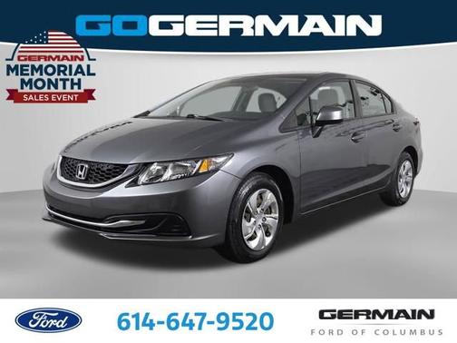 Polished Metal Metallic 2013 Honda Civic LX