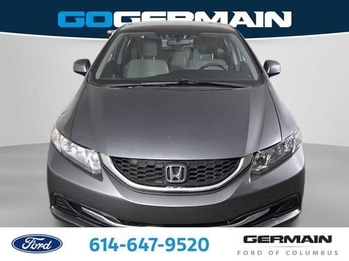 Polished Metal Metallic 2013 Honda Civic LX
