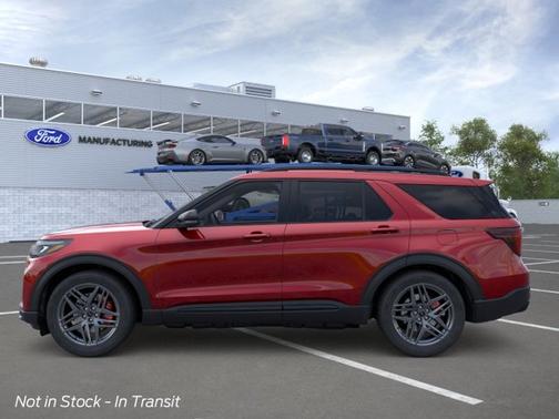 Rapid Red Metallic Tinted Clearcoat 2026 Ford Explorer ST