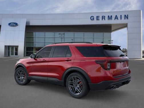 Rapid Red Metallic Tinted Clearcoat 2026 Ford Explorer ST