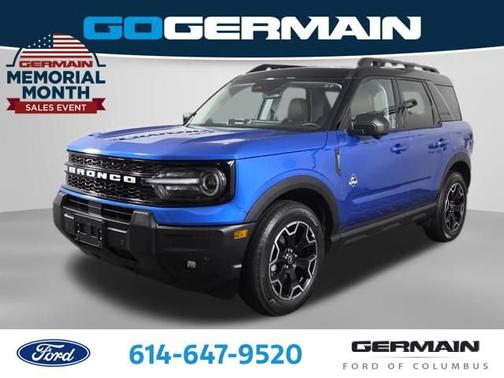 Velocity Blue Metallic 2025 Ford Bronco Sport Outer Banks