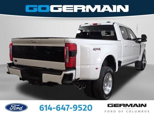 Star White Metallic TC 2025 Ford F-450 Platinum