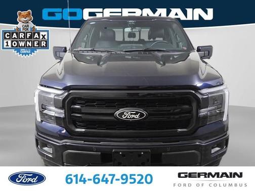 Antimatter Blue Metallic 2025 Ford F-150 LARIAT